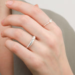 Tashi-Miligrain Stone Ring-Rings-Blue Ruby Jewellery-Vancouver Canada
