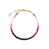 Gem Jar-Mixed Ruby Stone Bracelet-Bracelets-14k Gold Filled, Ruby-Blue Ruby Jewellery-Vancouver Canada