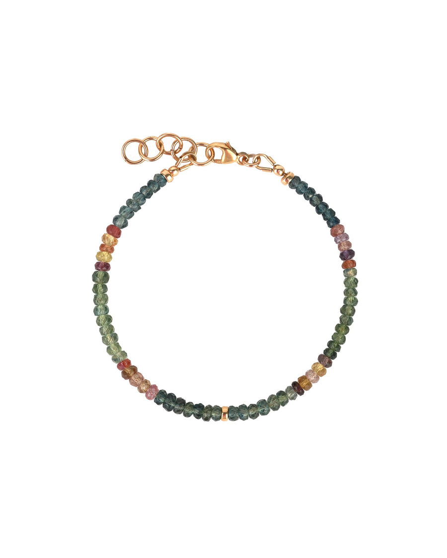 Gem Jar-Mixed Sapphire Nugget Bracelet-Bracelets-14k Gold Filled, Sapphire-Blue Ruby Jewellery-Vancouver Canada