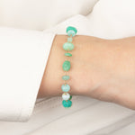 Gem Jar-Mixed Shape Stone Bracelet-Bracelets-14k Gold Filled, Multi-Blue Ruby Jewellery-Vancouver Canada
