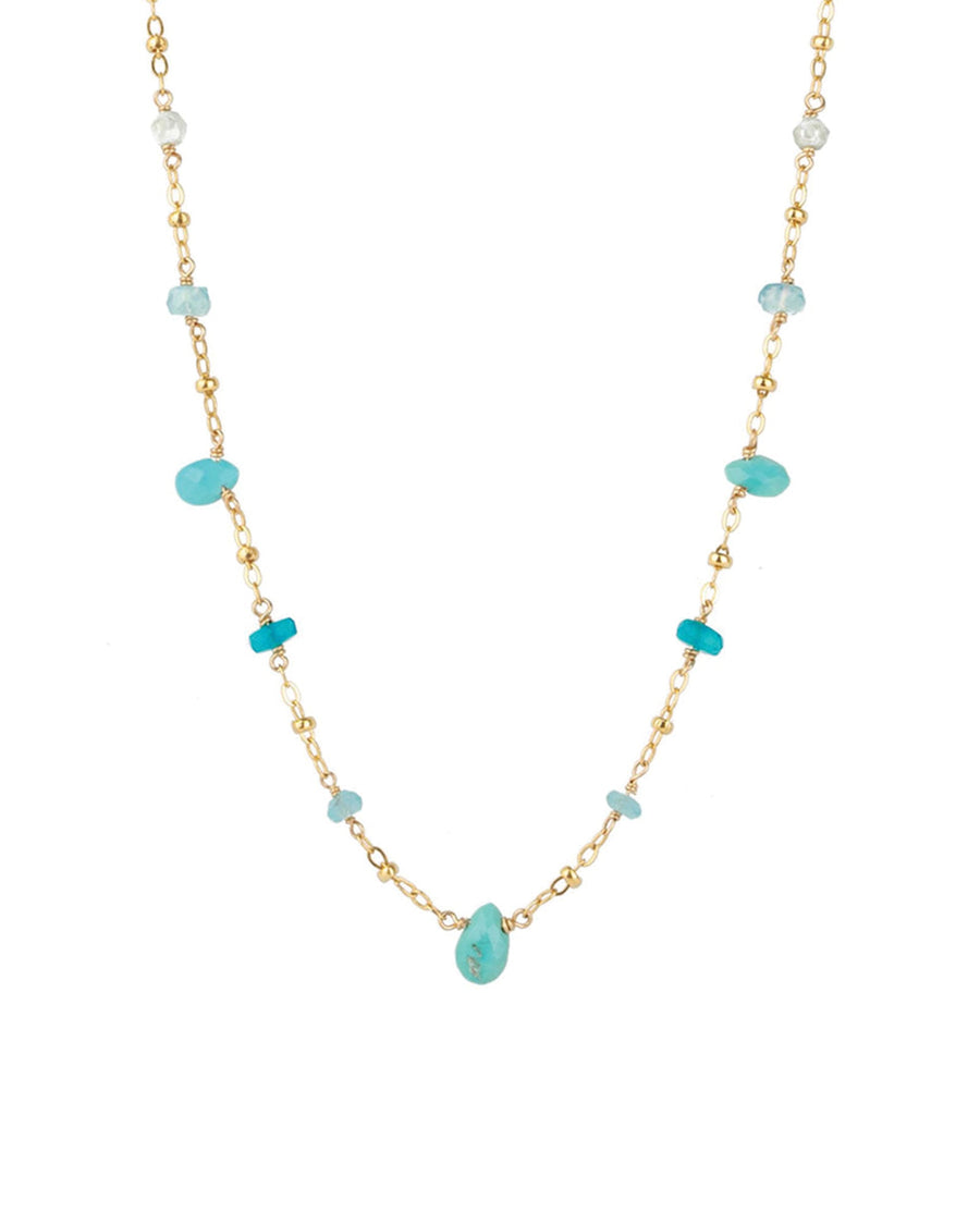 Necklace with hotsell precious stones