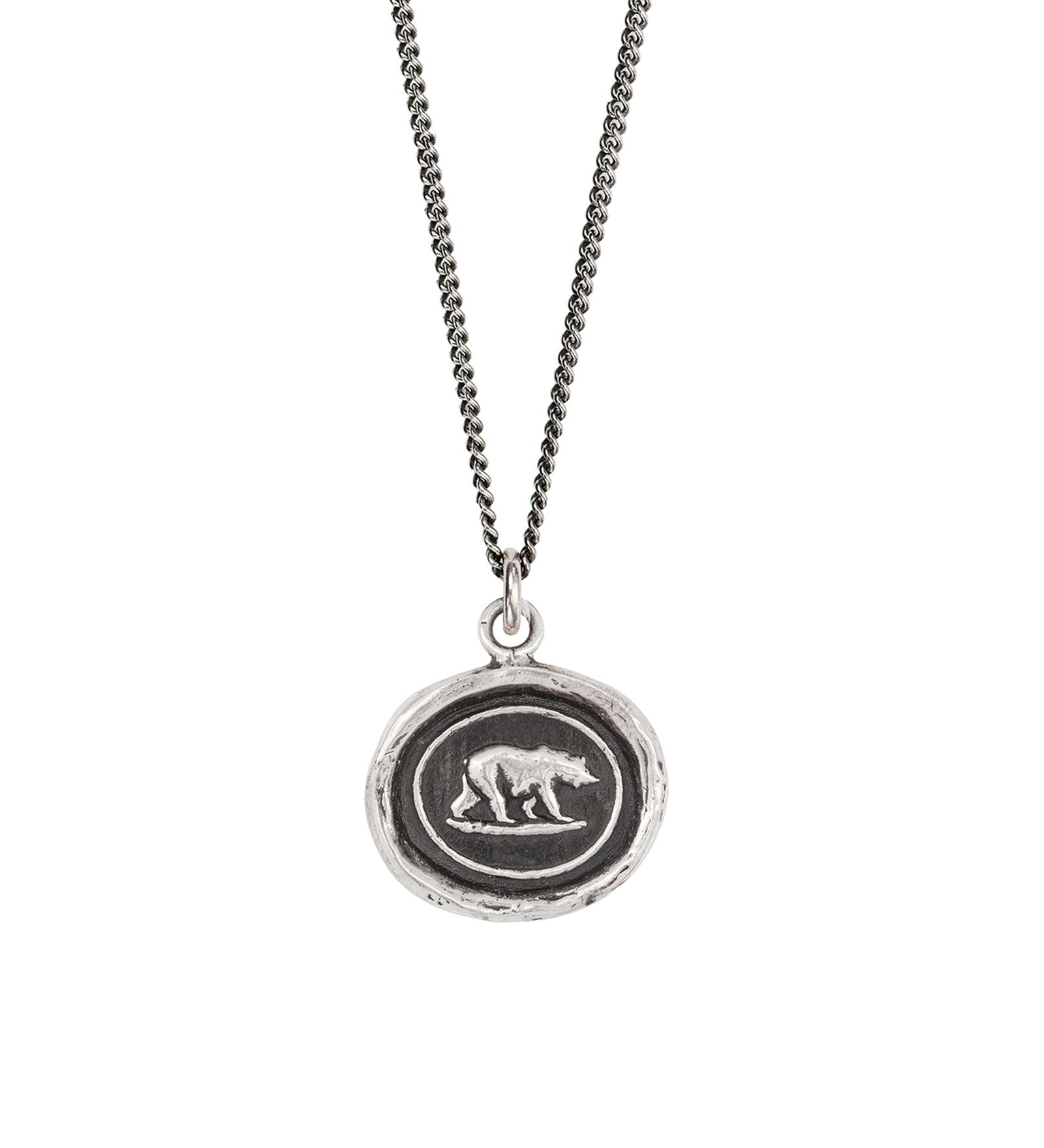 Pyrrha-Mother Bear Necklace-Necklaces-Blue Ruby Jewellery-Vancouver Canada
