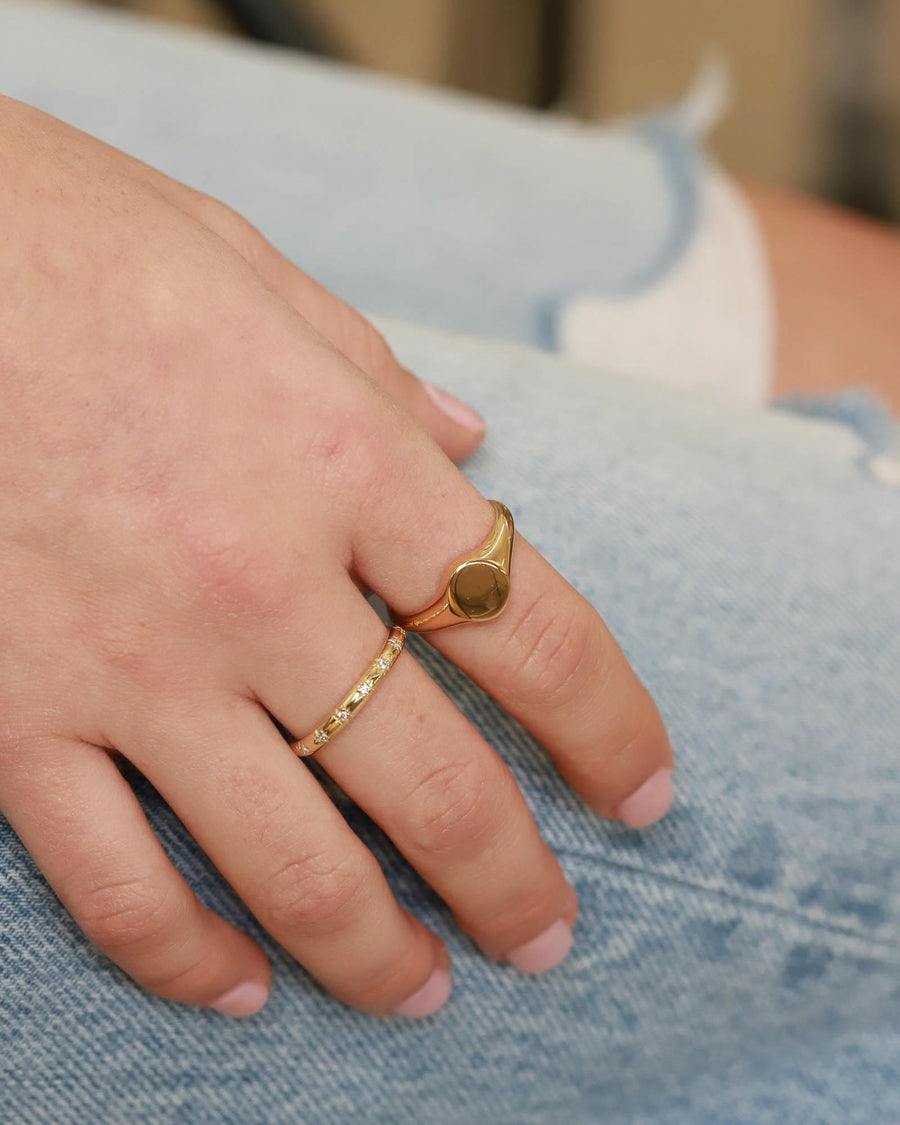 Tashi-Multi CZ Ring-Rings-Blue Ruby Jewellery-Vancouver Canada