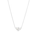 Olive & Piper-Napa Necklace-Necklaces-Silver-Tone, Crystal-Blue Ruby Jewellery-Vancouver Canada