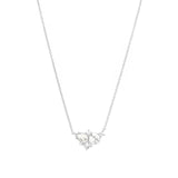 Olive & Piper-Napa Necklace-Necklaces-Silver-Tone, Crystal-Blue Ruby Jewellery-Vancouver Canada