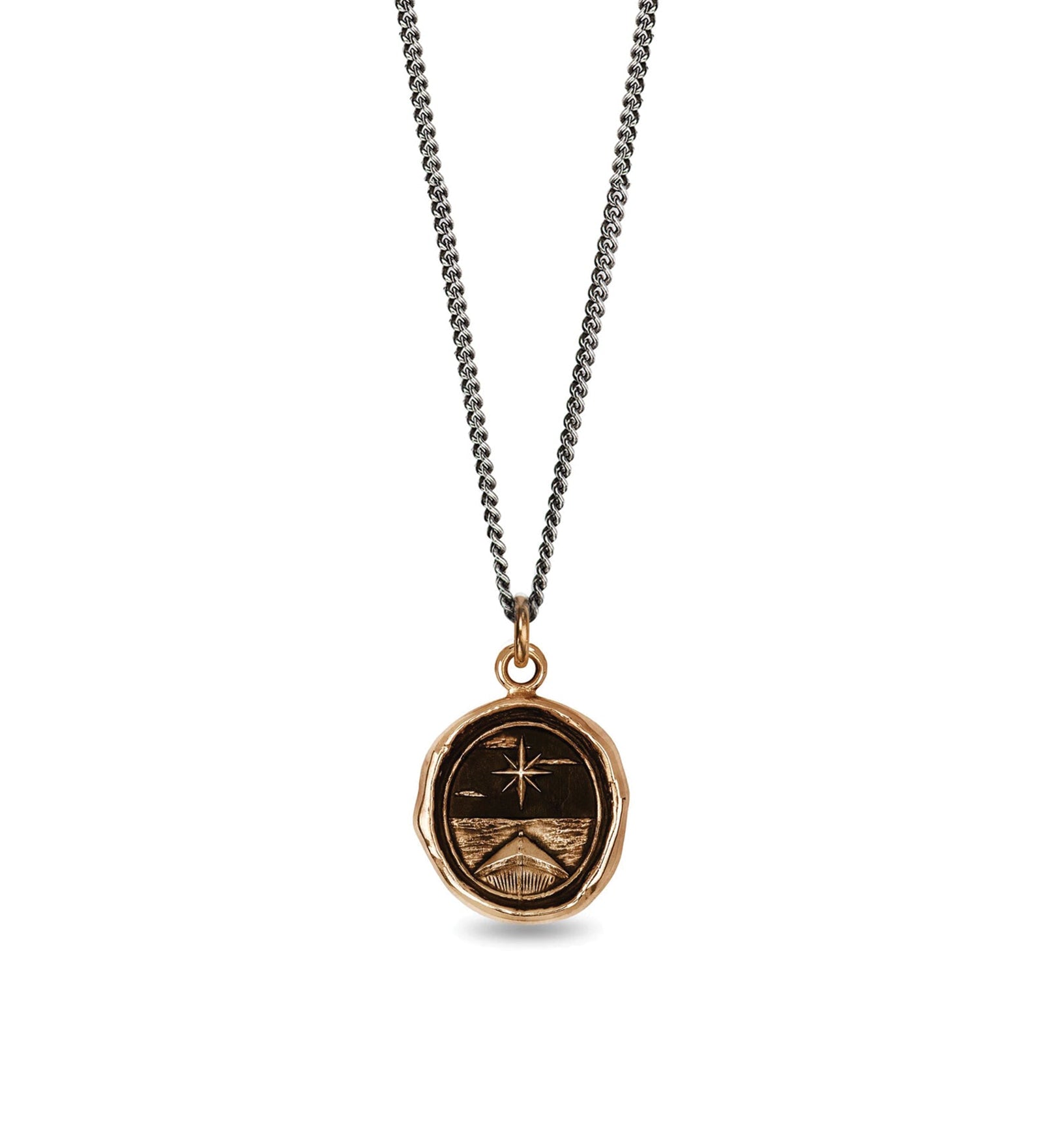 North Star Talisman-Bronze-Blue Ruby Jewellery-Vancouver Canada