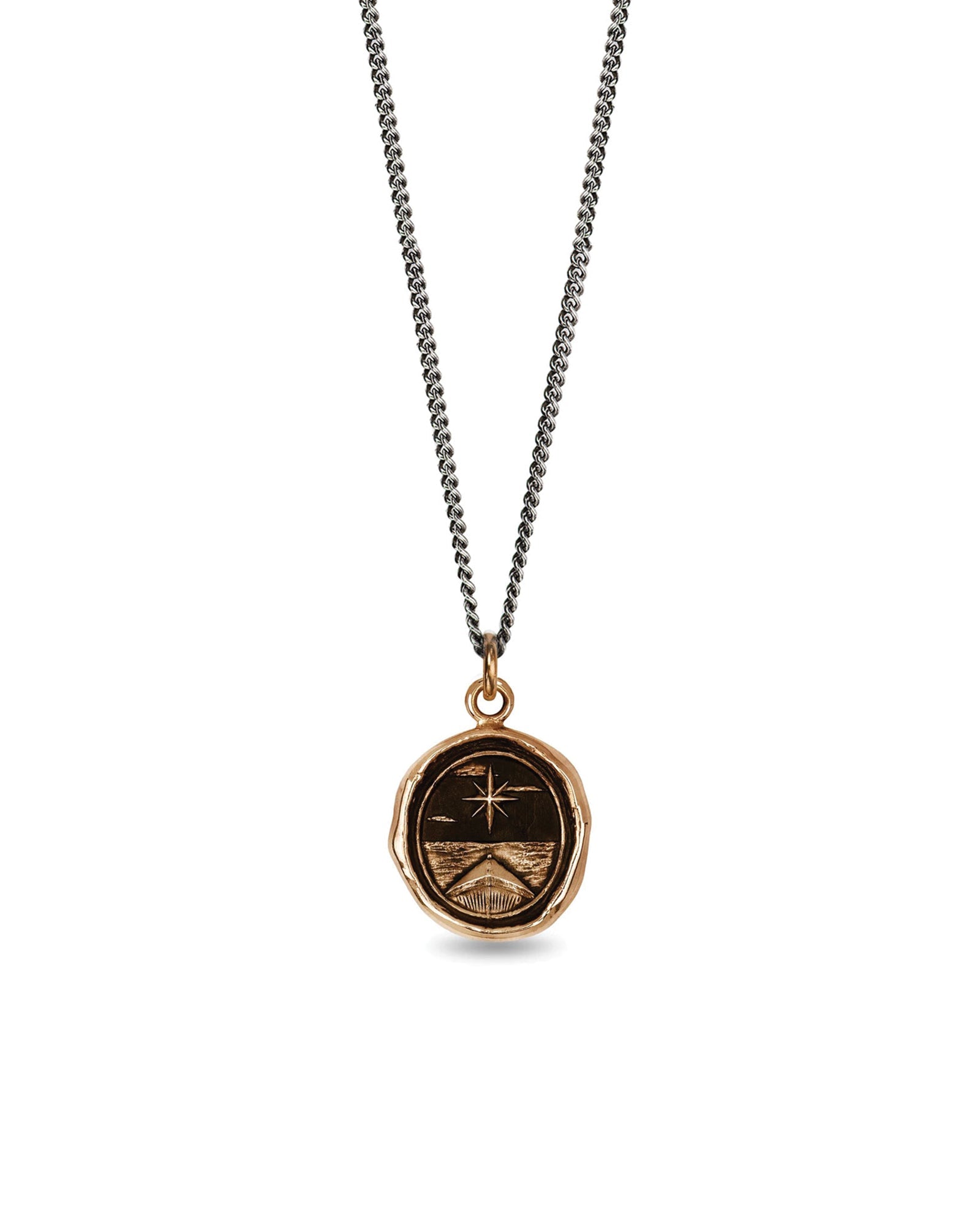North Star Talisman-Bronze-Blue Ruby Jewellery-Vancouver Canada