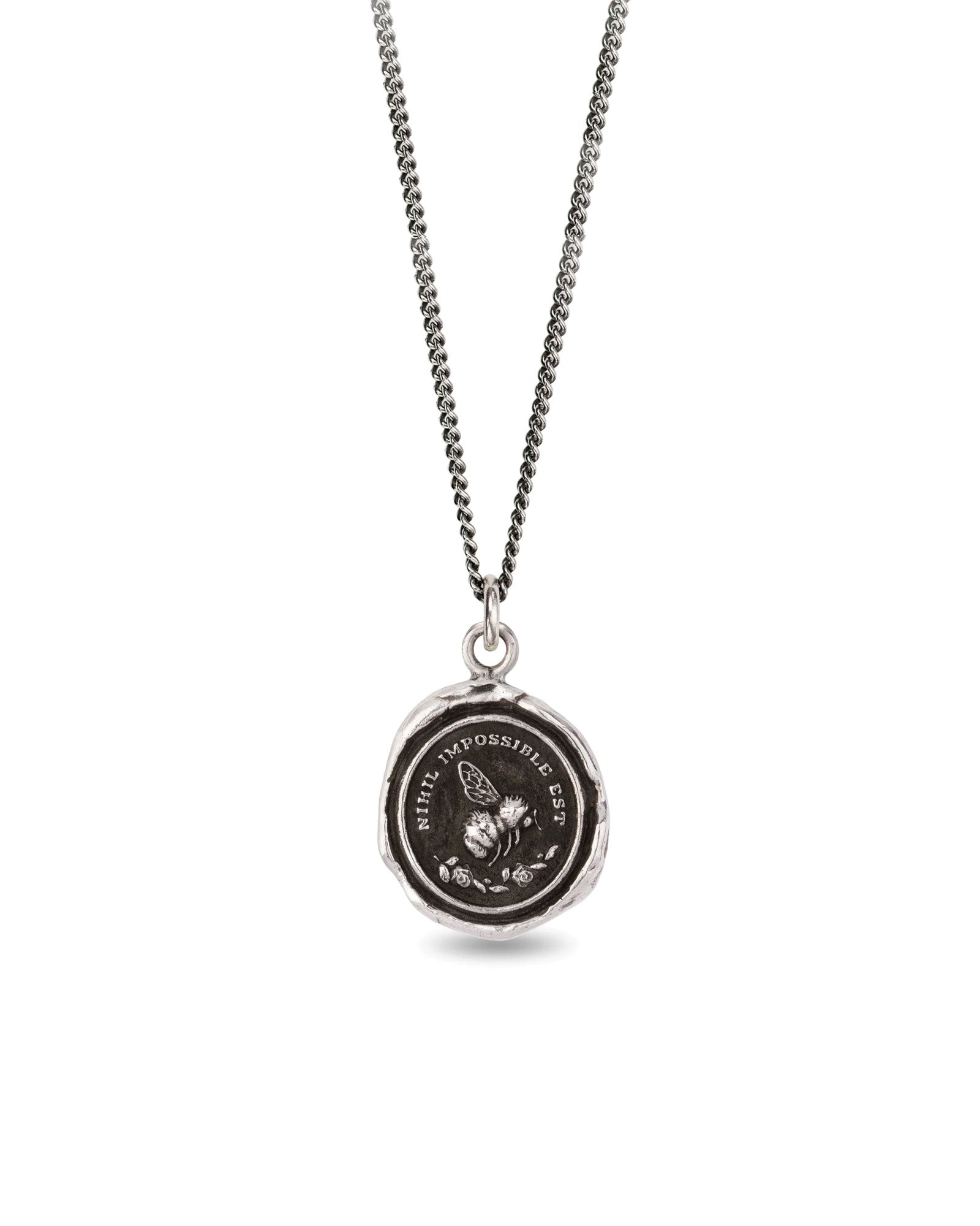 Pyrrha-Nothing is Impossible Necklace-Necklaces-Blue Ruby Jewellery-Vancouver Canada