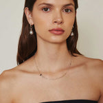 Chan Luu-Odyssey Paperclip Necklace-Necklaces-Sterling Silver-Blue Ruby Jewellery-Vancouver Canada