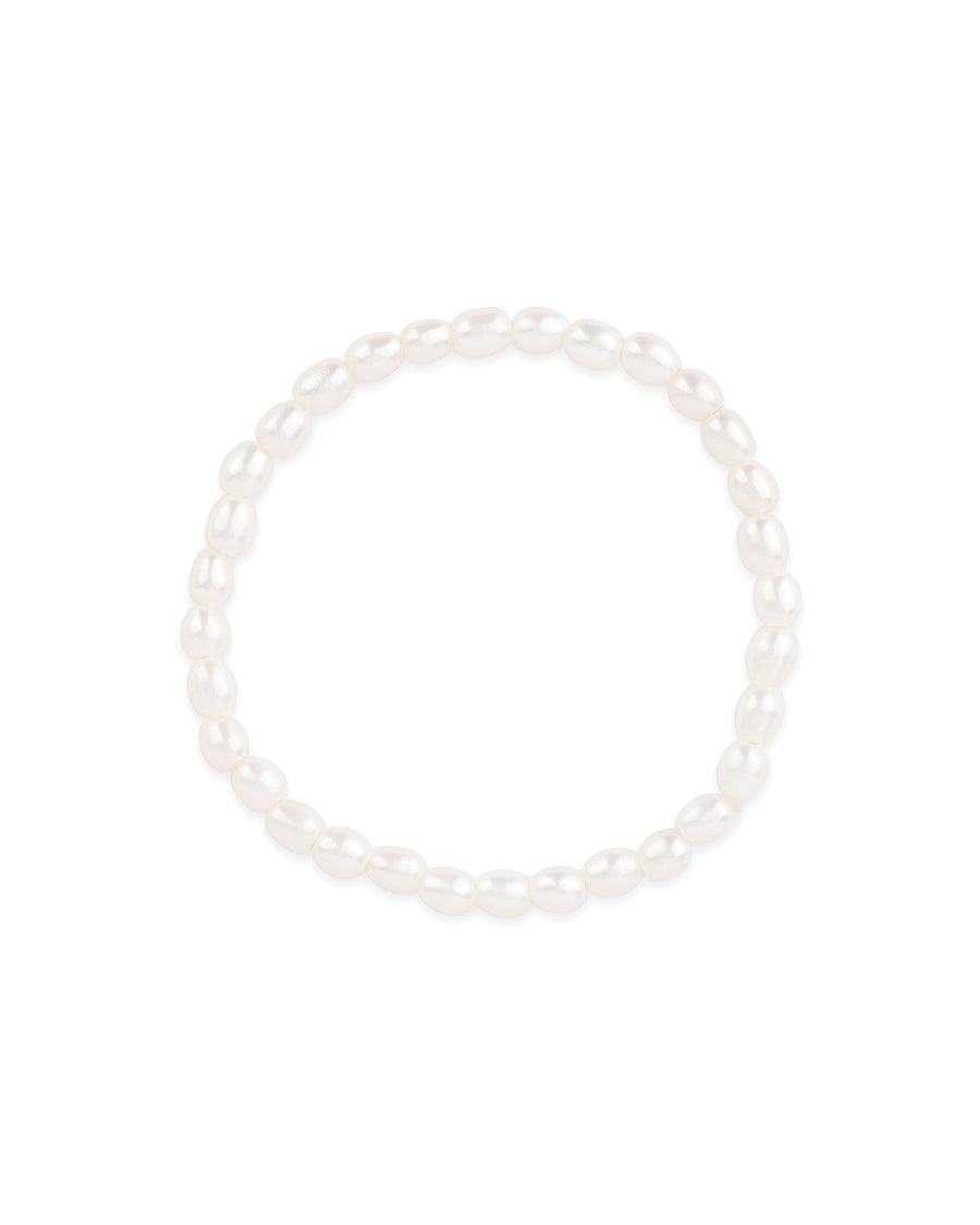 Cause We Care-Oval Pearl Bracelet | 6mm-Bracelets-Freshwater Pearl-Blue Ruby Jewellery-Vancouver Canada