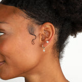 Quiet Icon-Pave Heart Studs-Earrings-14k Gold Vermeil, Cubic Zirconia-Blue Ruby Jewellery-Vancouver Canada