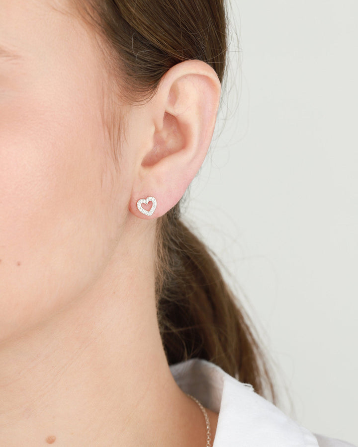 Elegant and Timeless Tiffany Elsa Peretti Open Heart Earrings