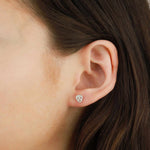Pave Skull Studs-Earrings-Goldhive-14k White Gold-Blue Ruby Jewellery-Vancouver-Canada