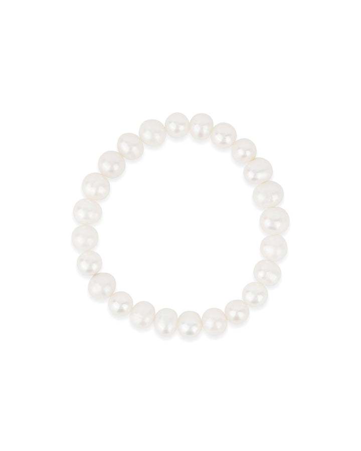 Cause We Care-Pearl Bracelet | 8mm-Bracelets-Freshwater Pearl-Blue Ruby Jewellery-Vancouver Canada