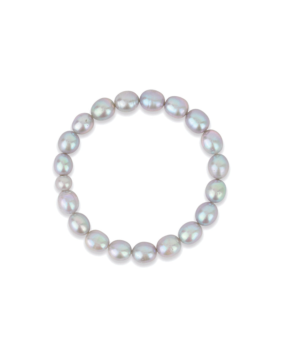 Cause We Care-Pearl Bracelet | 9mm-Bracelets-Sterling Silver-Blue Ruby Jewellery-Vancouver Canada