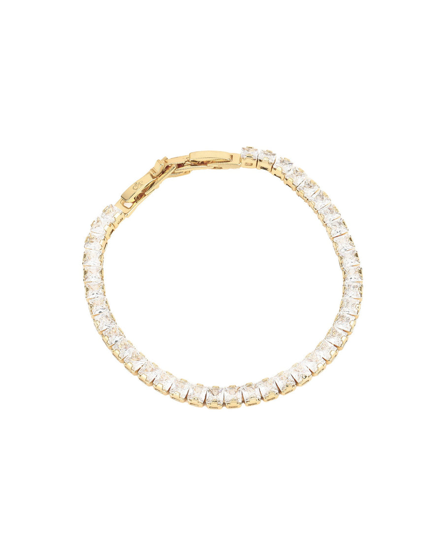 Olive & Piper-Pippa Bracelet (Set of 2)-Bracelets-14k Gold Plated, Crystal-Blue Ruby Jewellery-Vancouver Canada