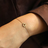 Quiet Icon-Star Of David Bracelet-Bracelets-Blue Ruby Jewellery-Vancouver Canada