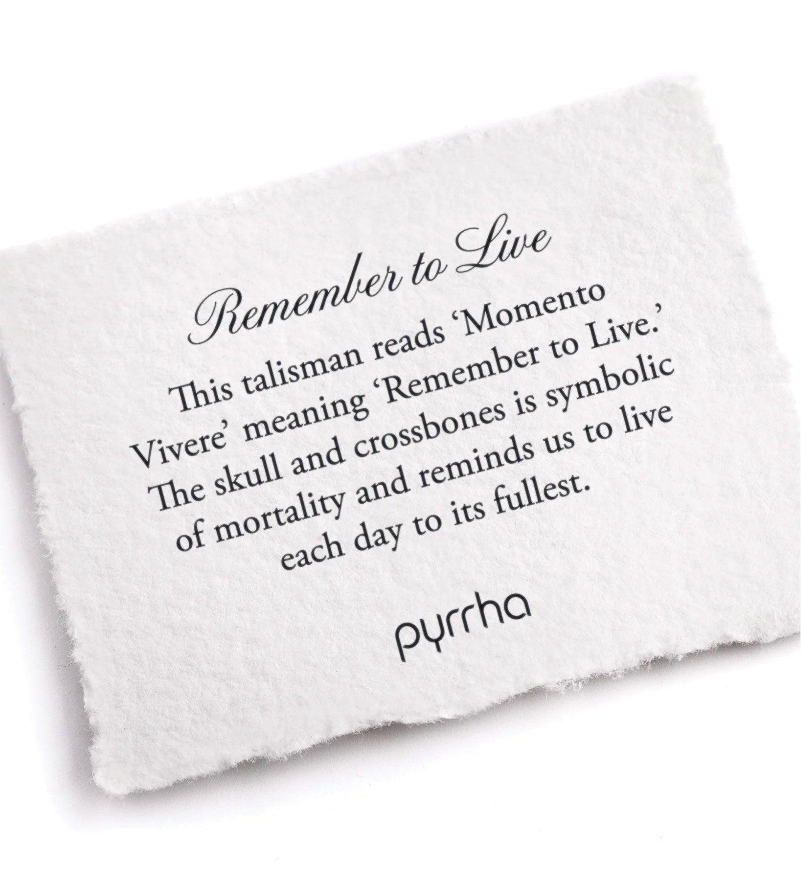 Pyrrha-Remember To Live Necklace-Necklaces-Blue Ruby Jewellery-Vancouver Canada