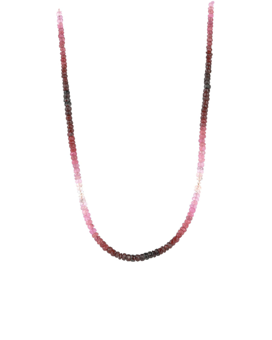 Gem Jar-Ruby Mixed Stone Necklace-Necklaces-14k Gold Filled, Ruby-Blue Ruby Jewellery-Vancouver Canada