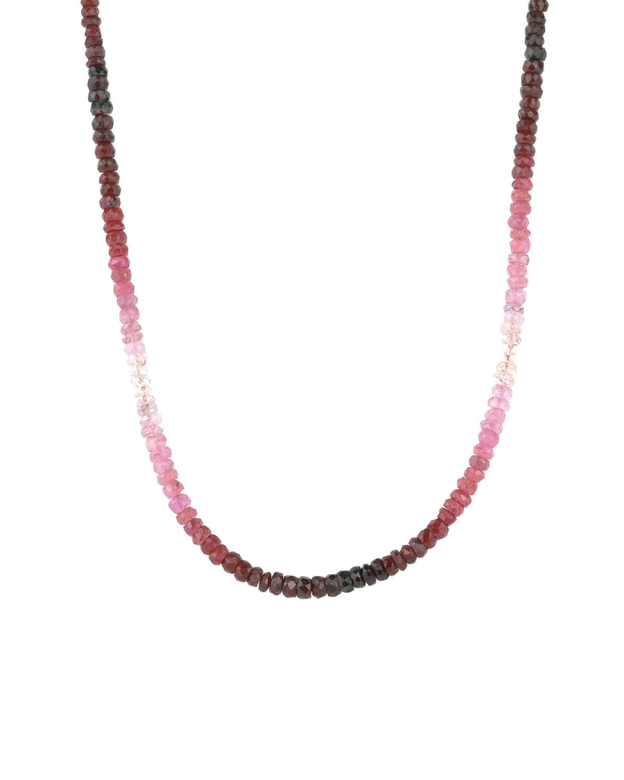 Gem Jar-Ruby Mixed Stone Necklace-Necklaces-14k Gold Filled, Ruby-Blue Ruby Jewellery-Vancouver Canada