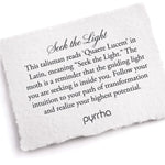 Pyrrha-Seek the Light 14k Signature Talisman-Necklaces-14k Yellow Gold-Blue Ruby Jewellery-Vancouver Canada