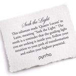 Pyrrha-Seek The Light Necklace-Necklaces-Blue Ruby Jewellery-Vancouver Canada
