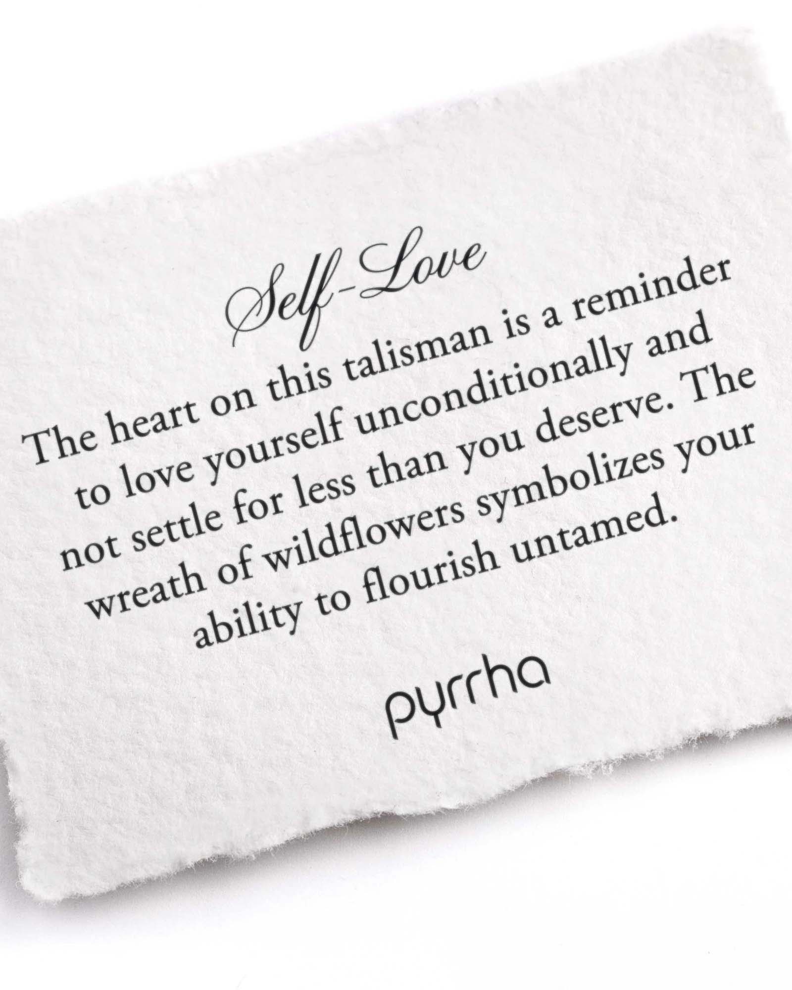Self Love Talisman-Oxidized Sterling Silver-Blue Ruby Jewellery-Vancouver Canada