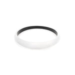 Alexis Bittar-Skinny Tapered Lucite Bangle Bracelet-Bracelets-Silver Lucite-Blue Ruby Jewellery-Vancouver Canada