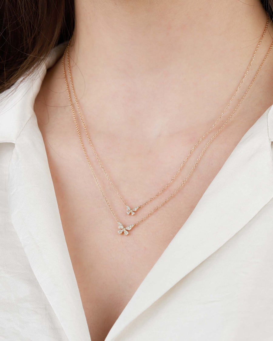 Messika White Gold Diamond Necklace - MOVE PAVÉ - Necklaces