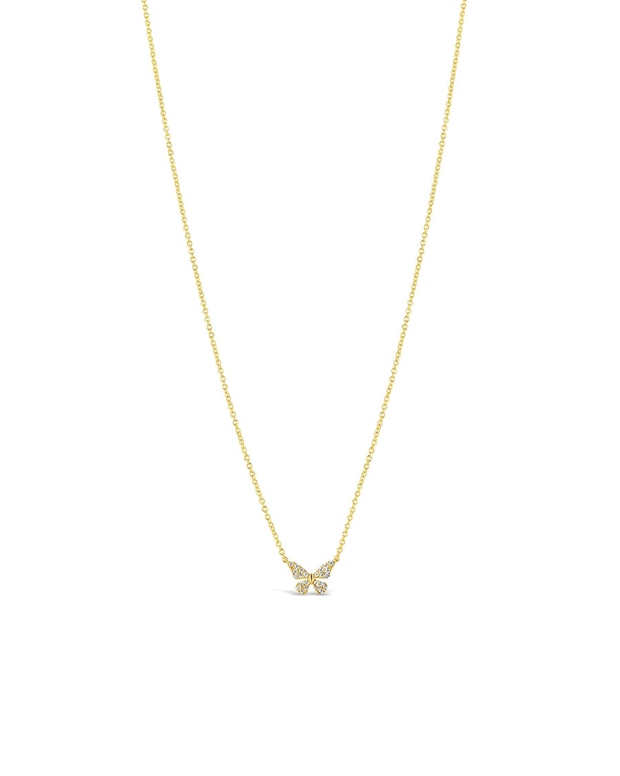 Crislu Open Pave Circle Necklace In 18KT Yellow Gold — ShopTheAddison