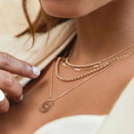 Zoe Chicco-Small Diamond Cut Box Chain-Necklaces-14k Yellow Gold-Blue Ruby Jewellery-Vancouver Canada