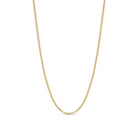 Zoe Chicco-Small Diamond Cut Box Chain-Necklaces-14k Yellow Gold-Blue Ruby Jewellery-Vancouver Canada