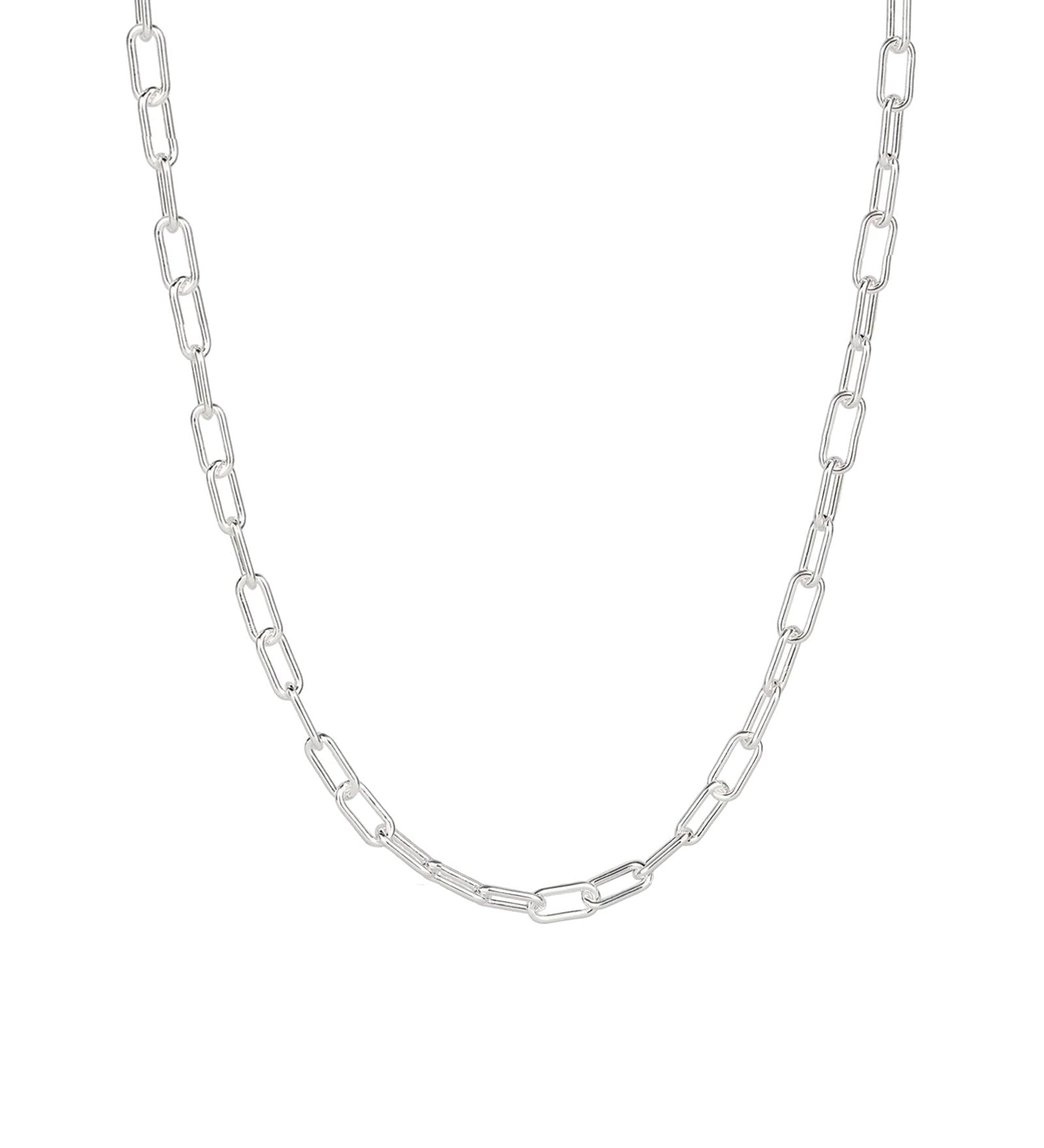Pyrrha-Small Paperclip Chain-Necklaces-Blue Ruby Jewellery-Vancouver Canada