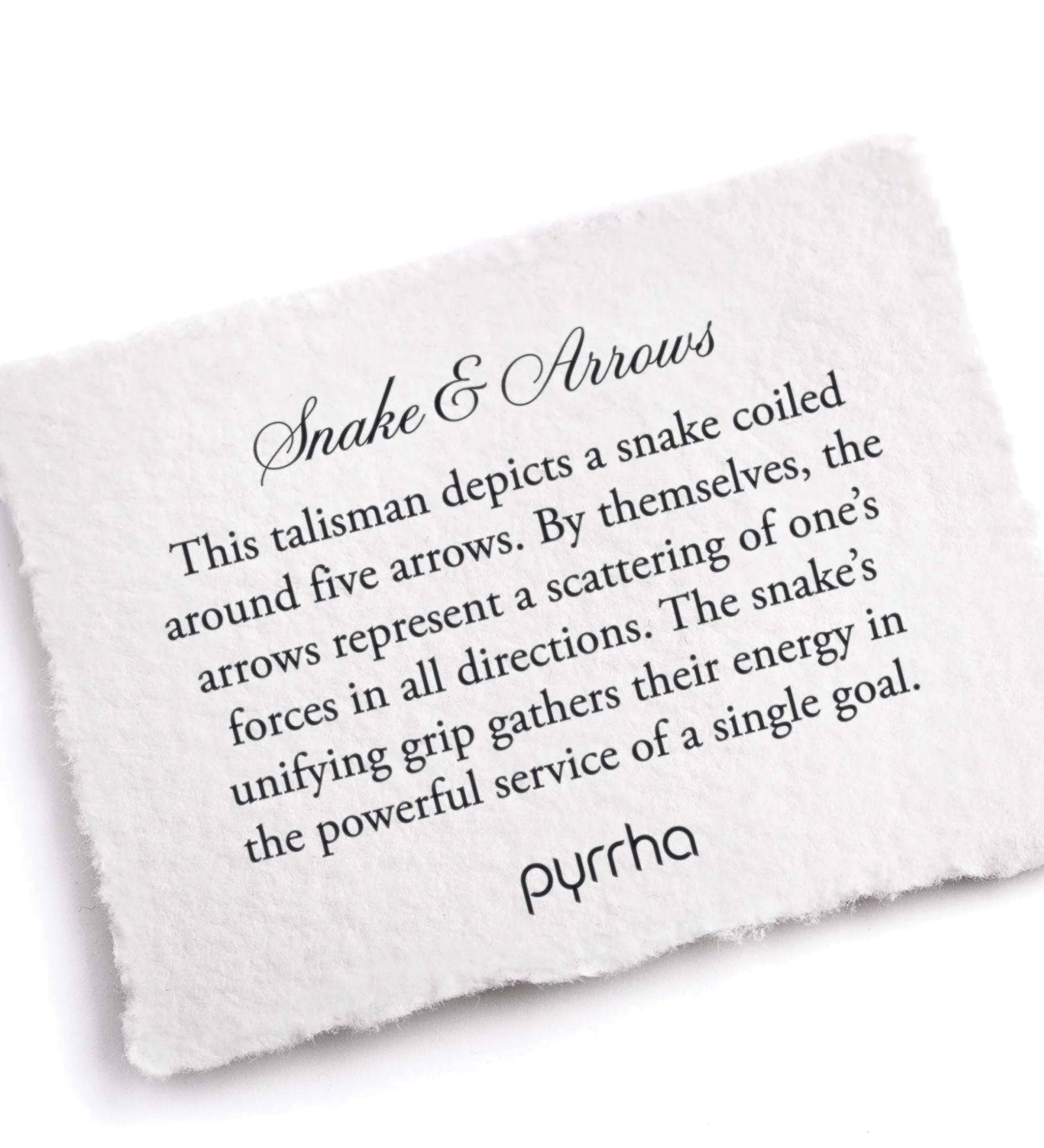 Snake & Arrows Talisman-Oxidized Sterling Silver-Blue Ruby Jewellery-Vancouver Canada