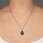 Pyrrha-Snake & Arrows Necklace-Necklaces-Blue Ruby Jewellery-Vancouver Canada