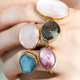 Jamie Joseph-Star Ruby Ring-Rings-14k Yellow Gold, Sterling Silver, Ruby-6.75-Blue Ruby Jewellery-Vancouver Canada