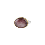 Jamie Joseph-Star Ruby Ring-Rings-14k Yellow Gold, Sterling Silver, Ruby-6.75-Blue Ruby Jewellery-Vancouver Canada