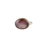 Jamie Joseph-Star Ruby Ring-Rings-14k Yellow Gold, Sterling Silver, Ruby-6.75-Blue Ruby Jewellery-Vancouver Canada