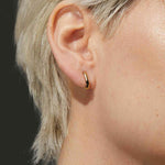 Jenny Bird-Teeni Detachable Link Earrings-Earrings-14k Gold Plated-Blue Ruby Jewellery-Vancouver Canada
