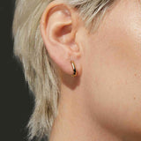 Jenny Bird-Teeni Detachable Link Earrings-Earrings-14k Gold Plated-Blue Ruby Jewellery-Vancouver Canada
