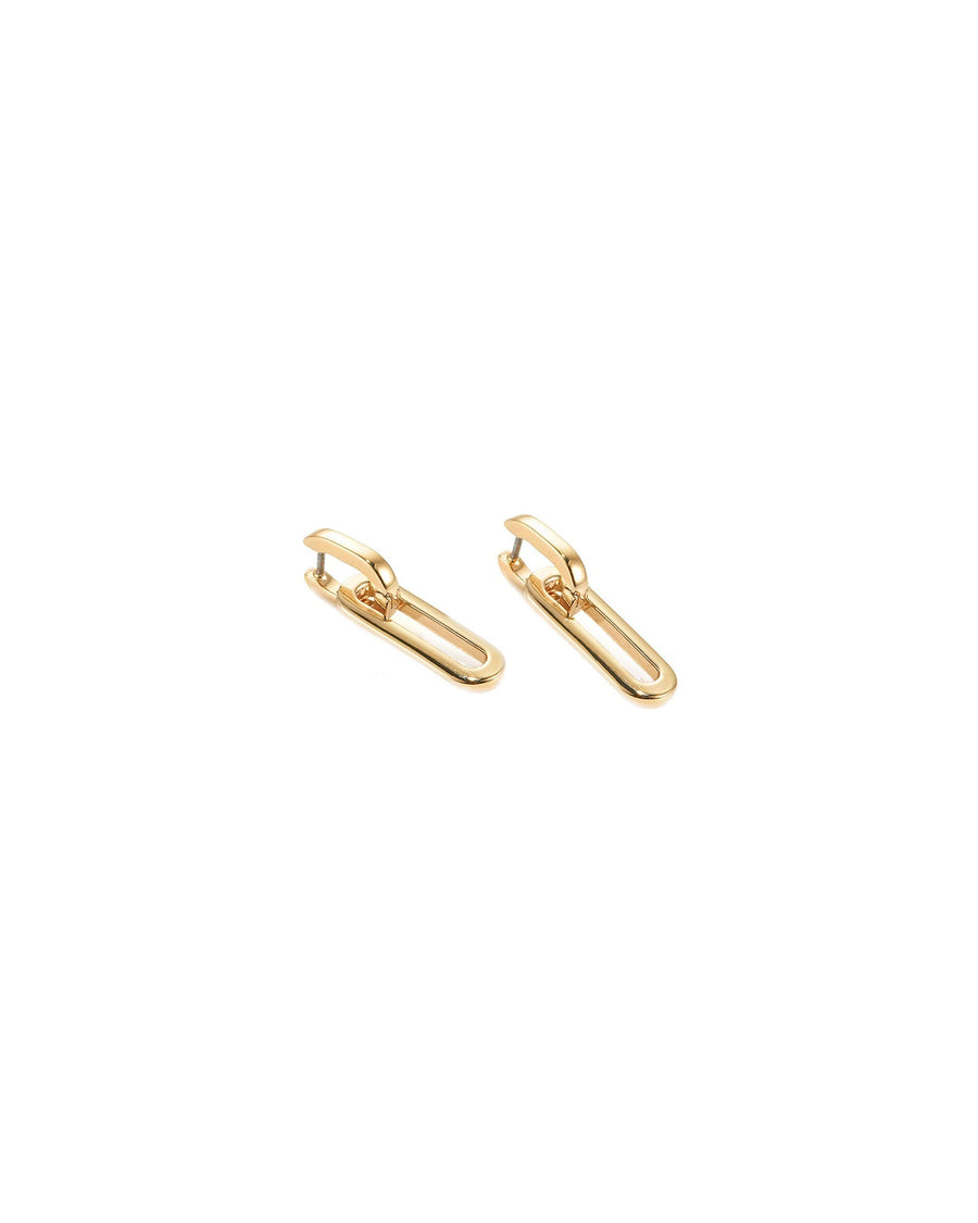 Jenny Bird-Teeni Detachable Link Earrings-Earrings-14k Gold Plated-Blue Ruby Jewellery-Vancouver Canada