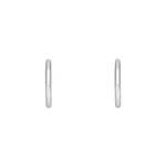 Tashi-Thick Hoops I 20mm-Earrings-Sterling Silver-Blue Ruby Jewellery-Vancouver Canada
