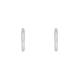 Tashi-Thick Hoops I 20mm-Earrings-Sterling Silver-Blue Ruby Jewellery-Vancouver Canada