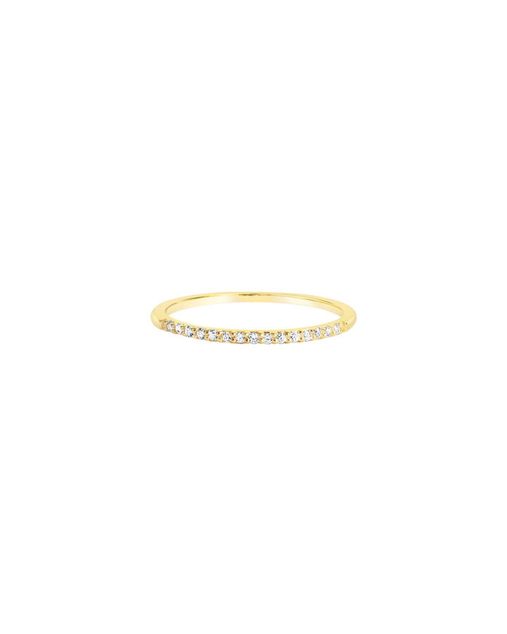 Tashi-Thin Band Pavé Ring-Rings-Blue Ruby Jewellery-Vancouver Canada