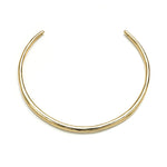 Alexis Bittar-Thin Necklace Collar-Necklaces-14k Gold Plated-Blue Ruby Jewellery-Vancouver Canada