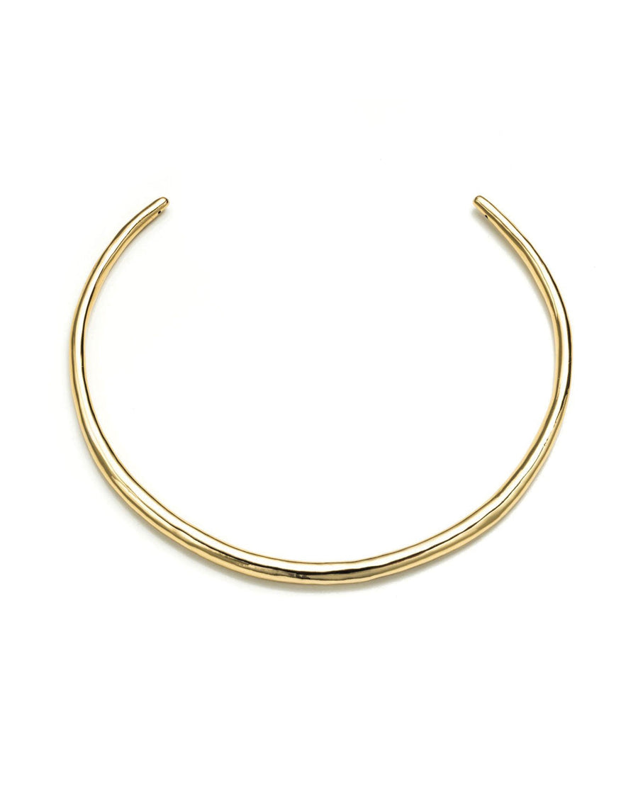 Alexis Bittar-Thin Necklace Collar-Necklaces-14k Gold Plated-Blue Ruby Jewellery-Vancouver Canada