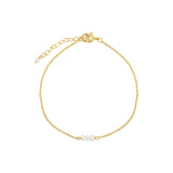 Poppy Rose-Three Pearl Bracelet-Bracelets-14k Gold-fill, Freshwater Pearl-Adult (6.5"-7.5")-Blue Ruby Jewellery-Vancouver Canada