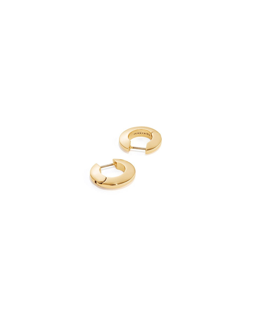 Toni Hinged Hoops - Small Gold