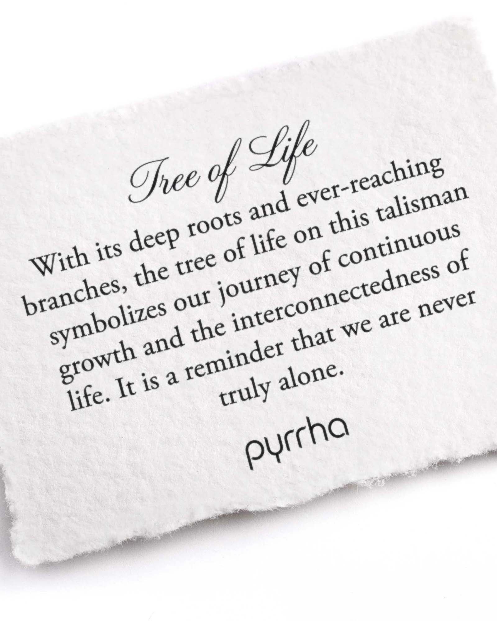 Pyrrha-Tree Of Life Necklace-Necklaces-Blue Ruby Jewellery-Vancouver Canada