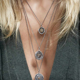 Pyrrha-True Self Necklace-Necklaces-Blue Ruby Jewellery-Vancouver Canada